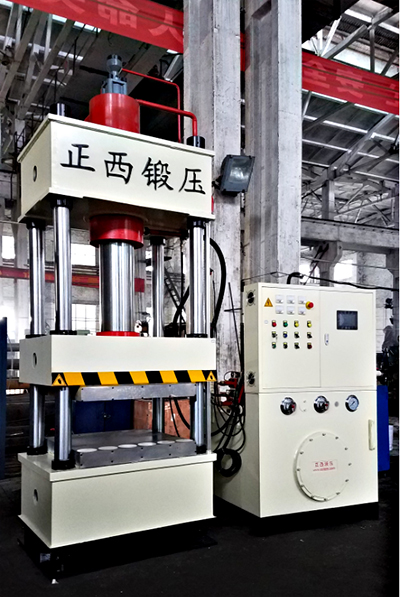江蘇徐州客戶定制的160噸四柱液壓機，由液壓機供應(yīng)商成都正西液壓機圓滿交貨，祝賀！